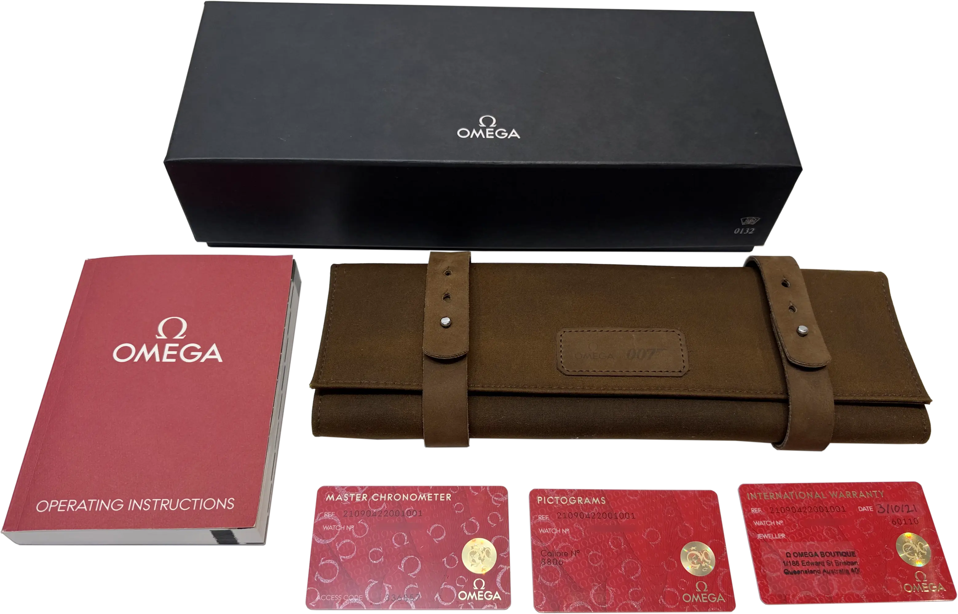 Omega Seamaster Diver 300M 007 NTTD Titanium 210.90.42.20.01.001